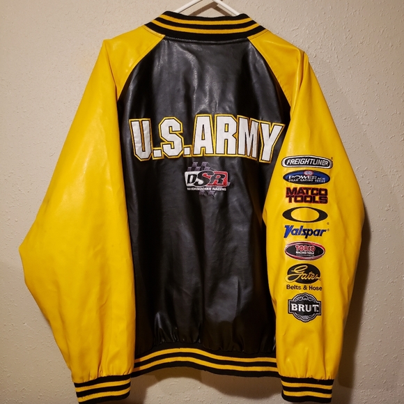 ば*)様 NASCAR US ARMY レーシングジャケット XLサイズ